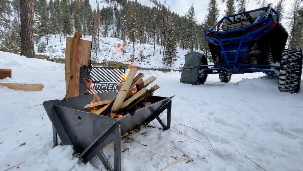Small/large portable folding grill