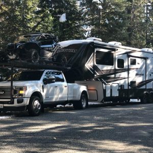 Over the top UTV truck rack