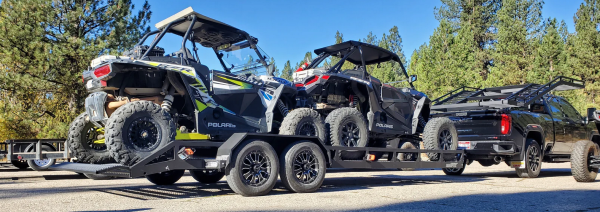 77" x 25 Ft, Tandem Trailer, 5000 LB Load Rating