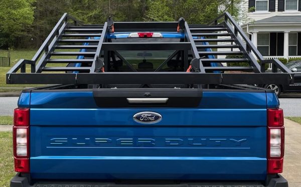 BEST SELLER: Truck Rack for 6.5 Ft. Truck Bed, 3/4 Ton and 1 Ton Pickup, Can-Am Maverick X3 Max, Polaris RZR Pro R, Turbo R4, Kawasaki, Yamaha, 2/4 Seat, Wheelbase 64-77′′ W, up to 140′′ L, Power Sports & Motorsports - Image 6