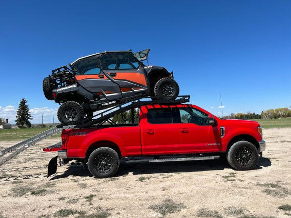 BEST SELLER: Truck Rack for 6.5 Ft. Bed, 3/4 Ton and 1 Ton Truck, 2/4 Seat, Side by Side, Wheelbase Width of 62"-75″ & Length up to 127″ for Can-AM, Polaris RZR XP Pro, Polaris, Kawasaki, Yamaha; Powersports & Motorsports - Image 5
