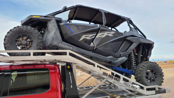 Truck Rack with Aluminum design for long wheelbase side by side