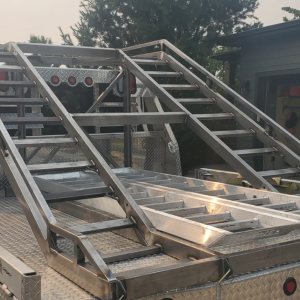 Truck Rack for 6.5 foot flatbed, 62-75" UTV width x 96" L
