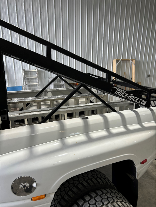 Aluminum Ramps loaded into 8 Foot Bed