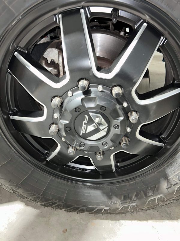 Fuel Front Offset 20" Wheels, and AT Tires
